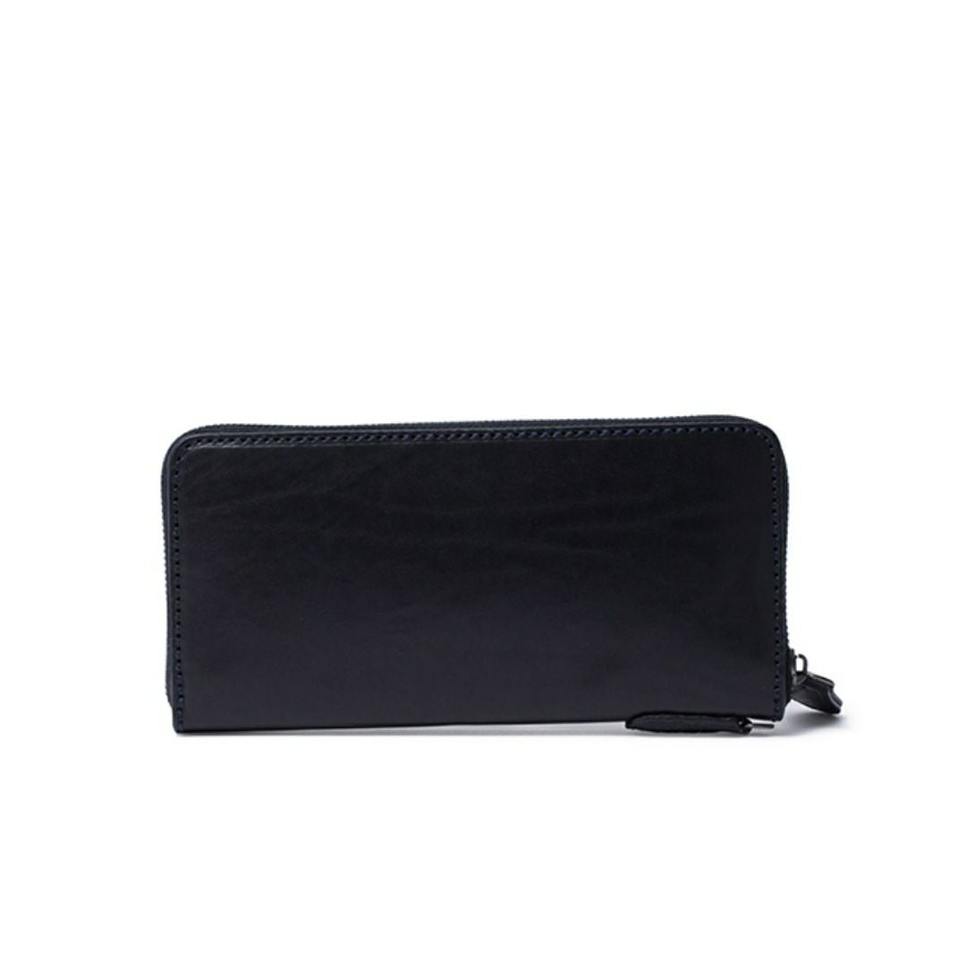 NOMADOI アラバマ ラウンドファスナー長財布 シングル ブラック