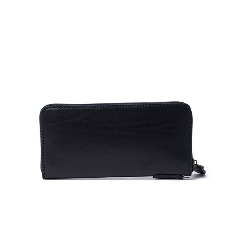 NOMADOI アラバマ ラウンドファスナー長財布 シングル ブラック