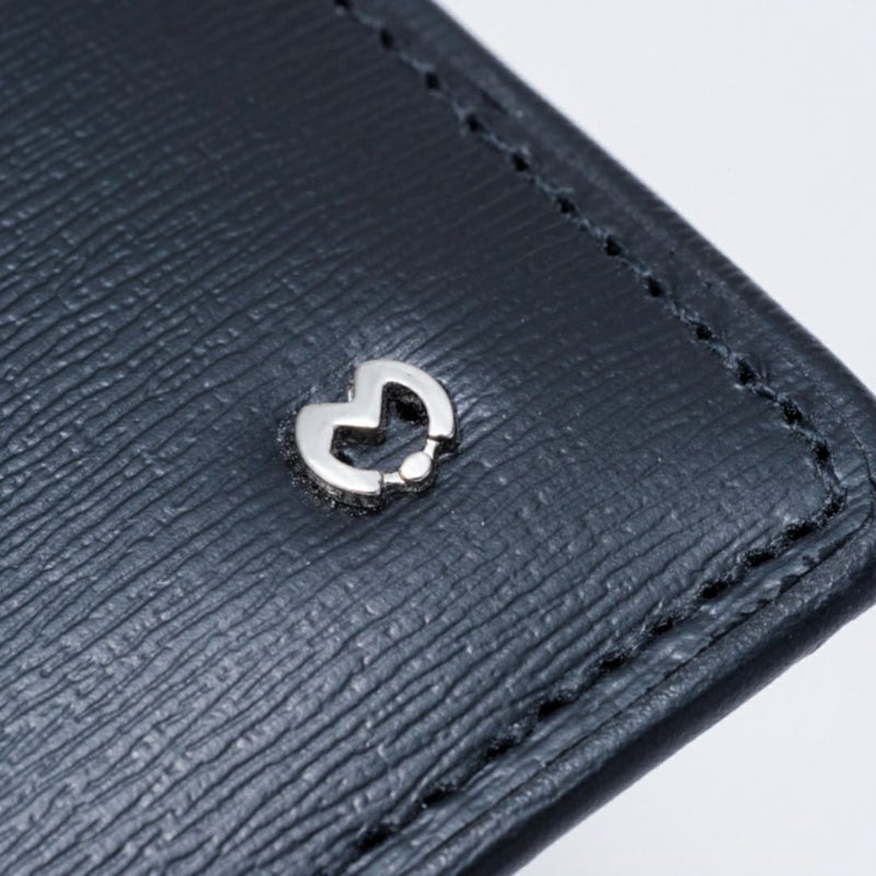 mila schon falterona(ファルテローナ) 小銭入れ付き折り財布 ブラック