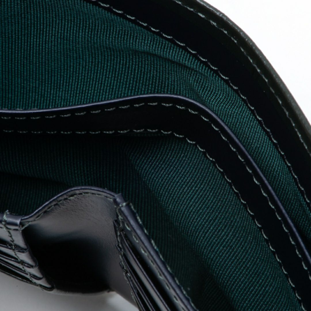 mila schon falterona(ファルテローナ) 折り財布 グリーン