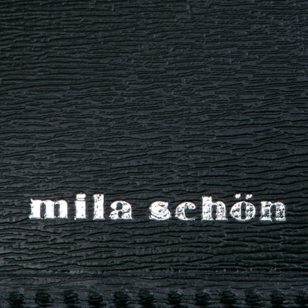 mila schon falterona(ファルテローナ) 折り財布 グリーン