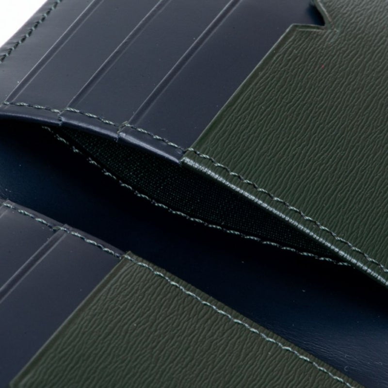 mila schon falterona(ファルテローナ) 折り財布 グリーン