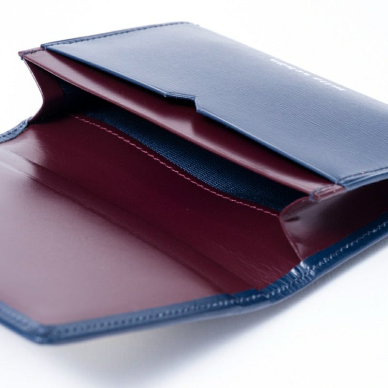 mila schon falterona(ファルテローナ) 名刺入れ ネイビー