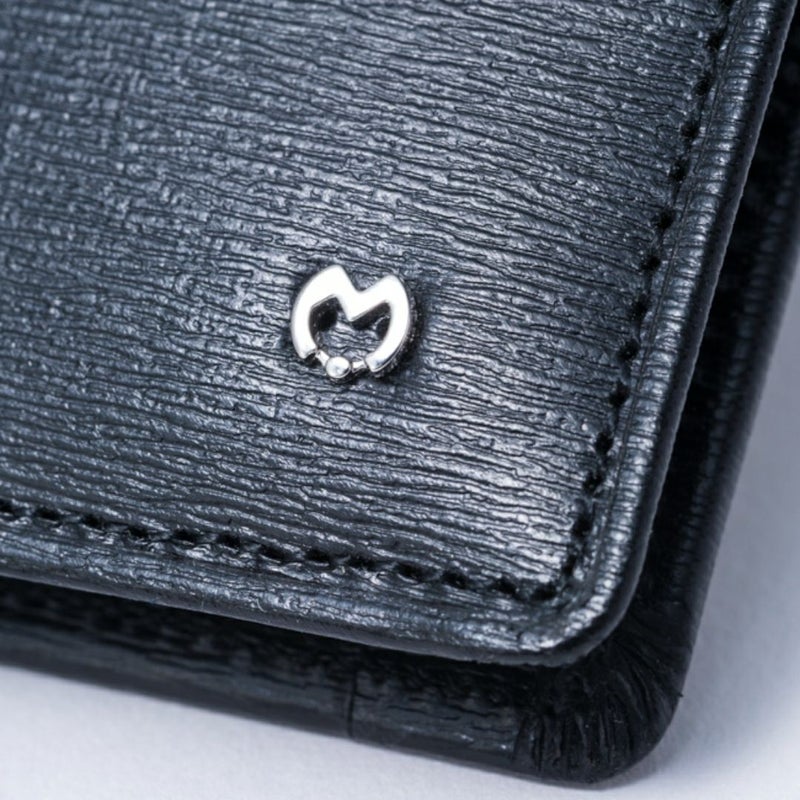 mila schon falterona(ファルテローナ) パスケース ブラック