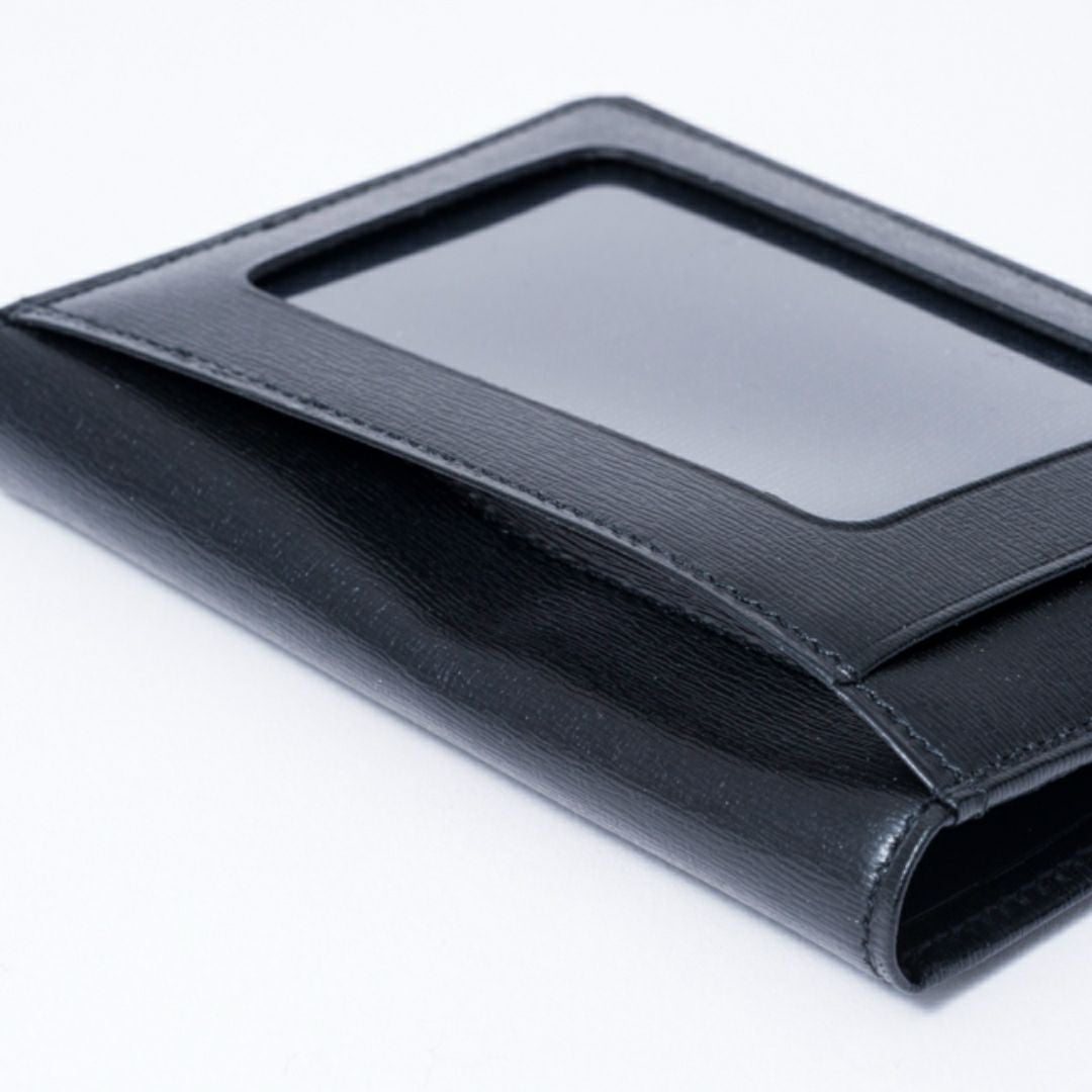 mila schon falterona(ファルテローナ) パスケース ブラック