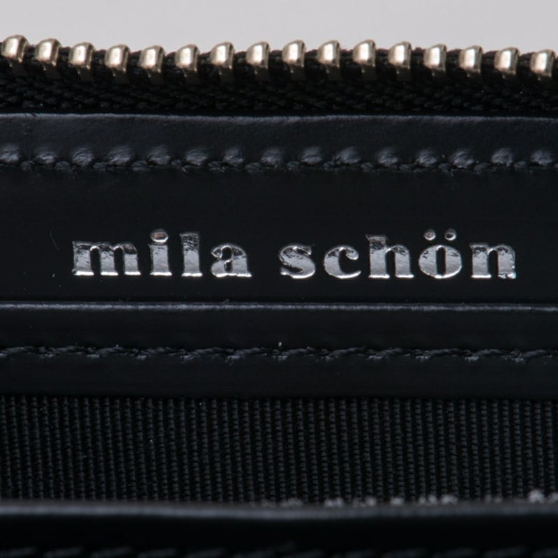 mila schon falterona(ファルテローナ) コインケース ブラック