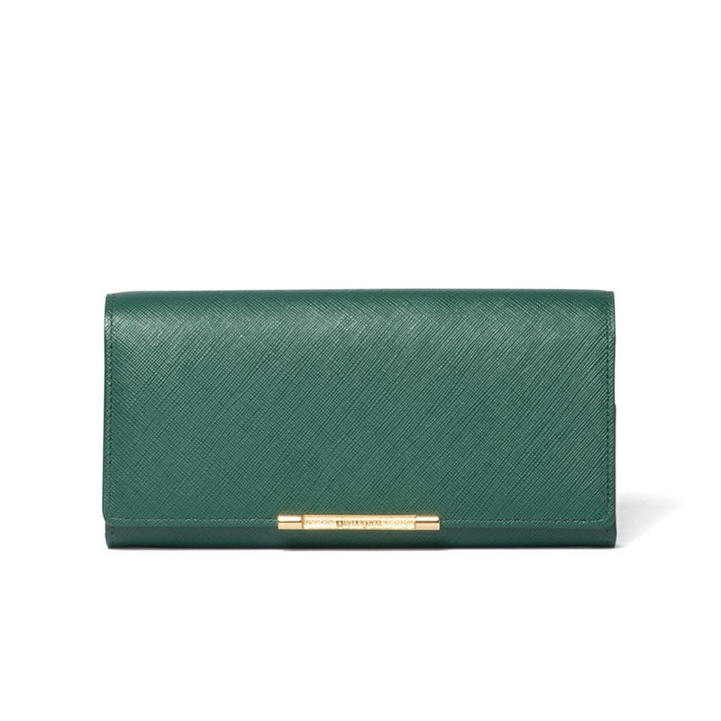 U by ungaro アイガー 口金長財布 グリーン