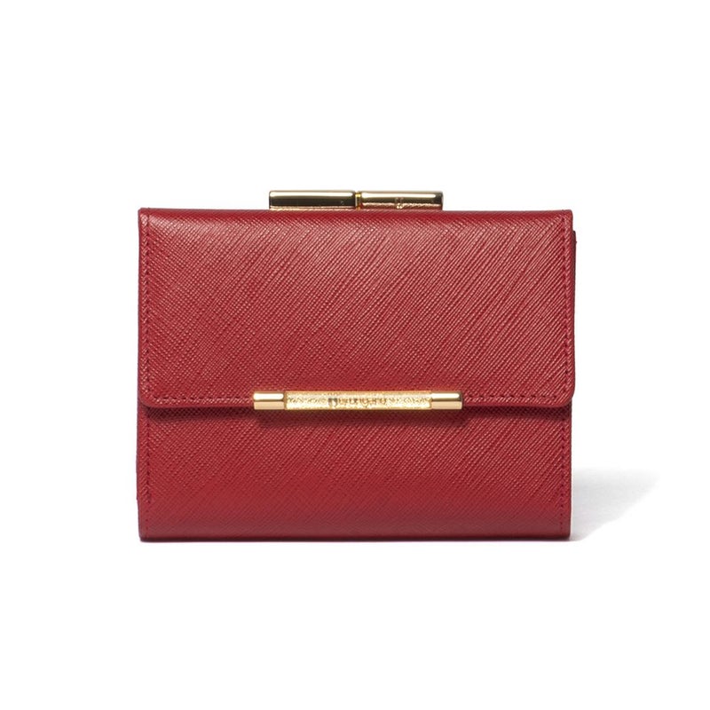 U by ungaro アイガー 口金折り財布 レッド