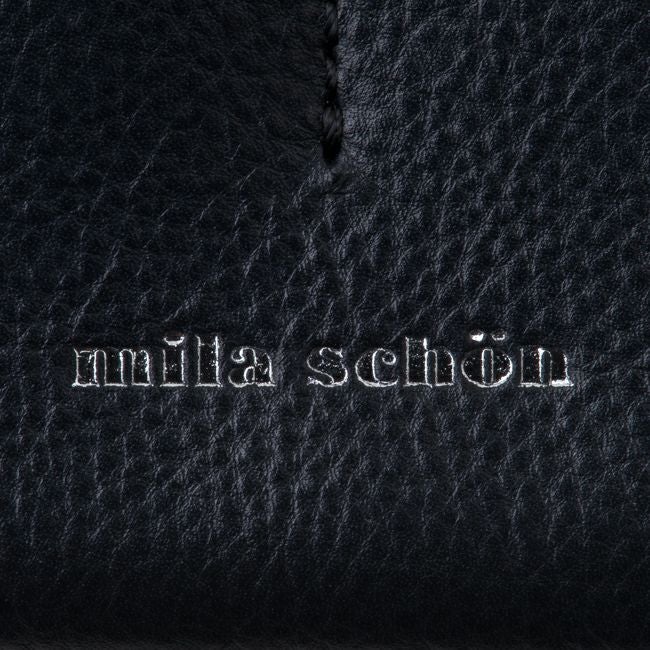 mila schon CALF LEATHER 長財布 ブラック