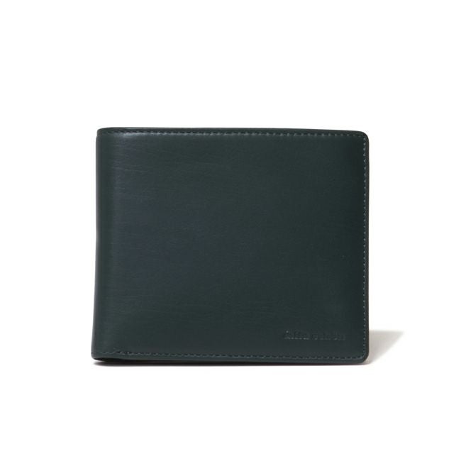 mila schon CALF LEATHER カード付き二つ折り財布 グリーン