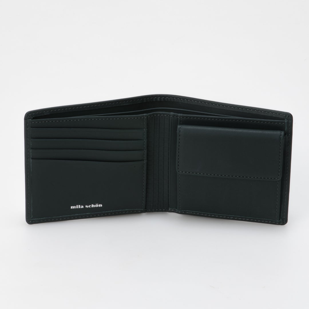 mila schon CALF LEATHER 二つ折り財布 商品｜THE BAGMANIA