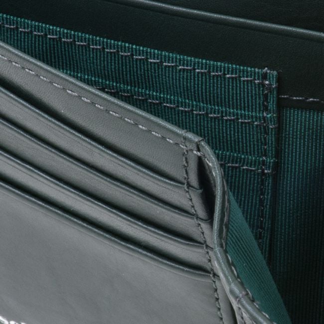 mila schon CALF LEATHER 小銭入付き二つ折り財布