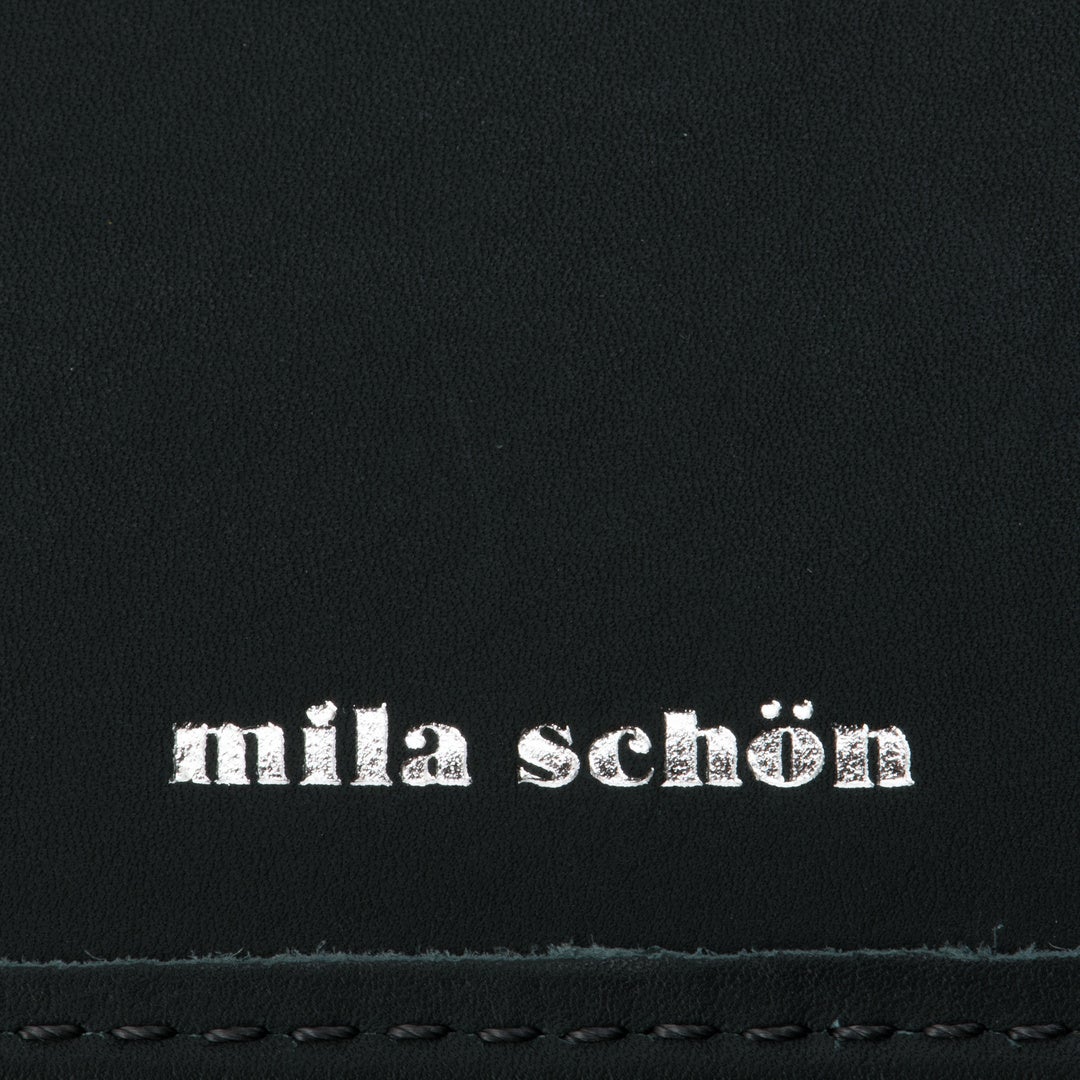 mila schon CALF LEATHER 二つ折り財布【MSMW7JS2】 グリーン