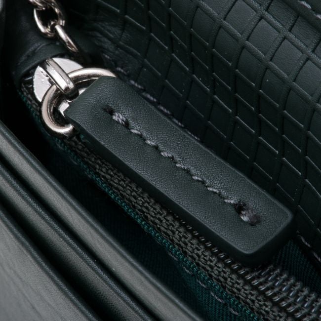 mila schon CALF LEATHER パスケース グリーン