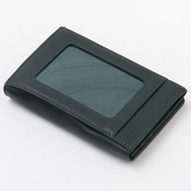 mila schon CALF LEATHER パスケース グリーン