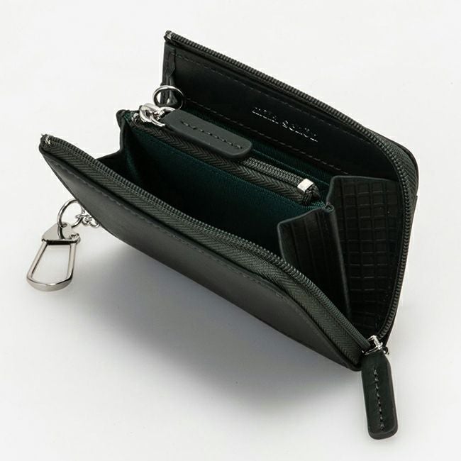 mila schon CALF LEATHER 小銭入れ グリーン