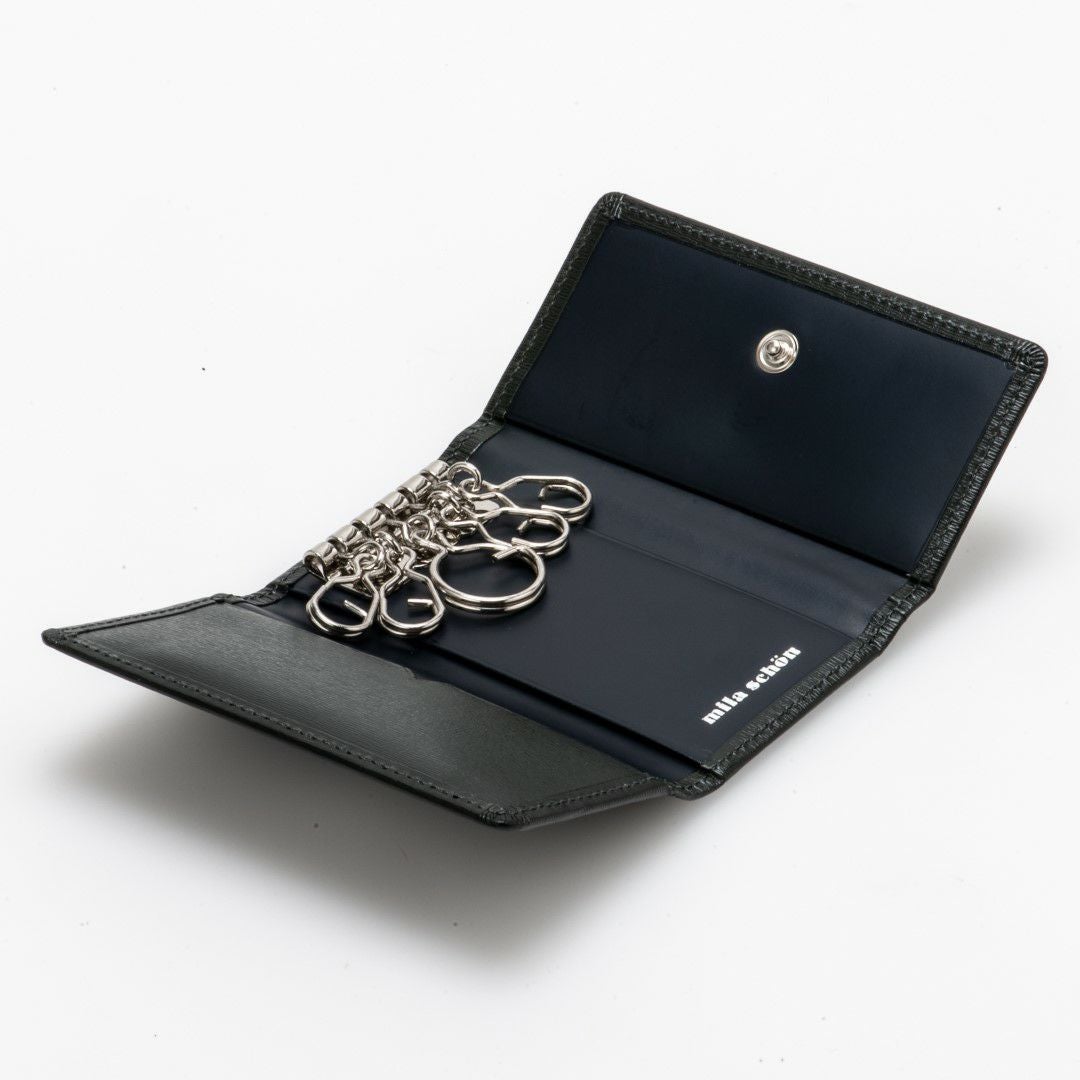 mila schon falterona(ファルテローナ) キーケース グリーン