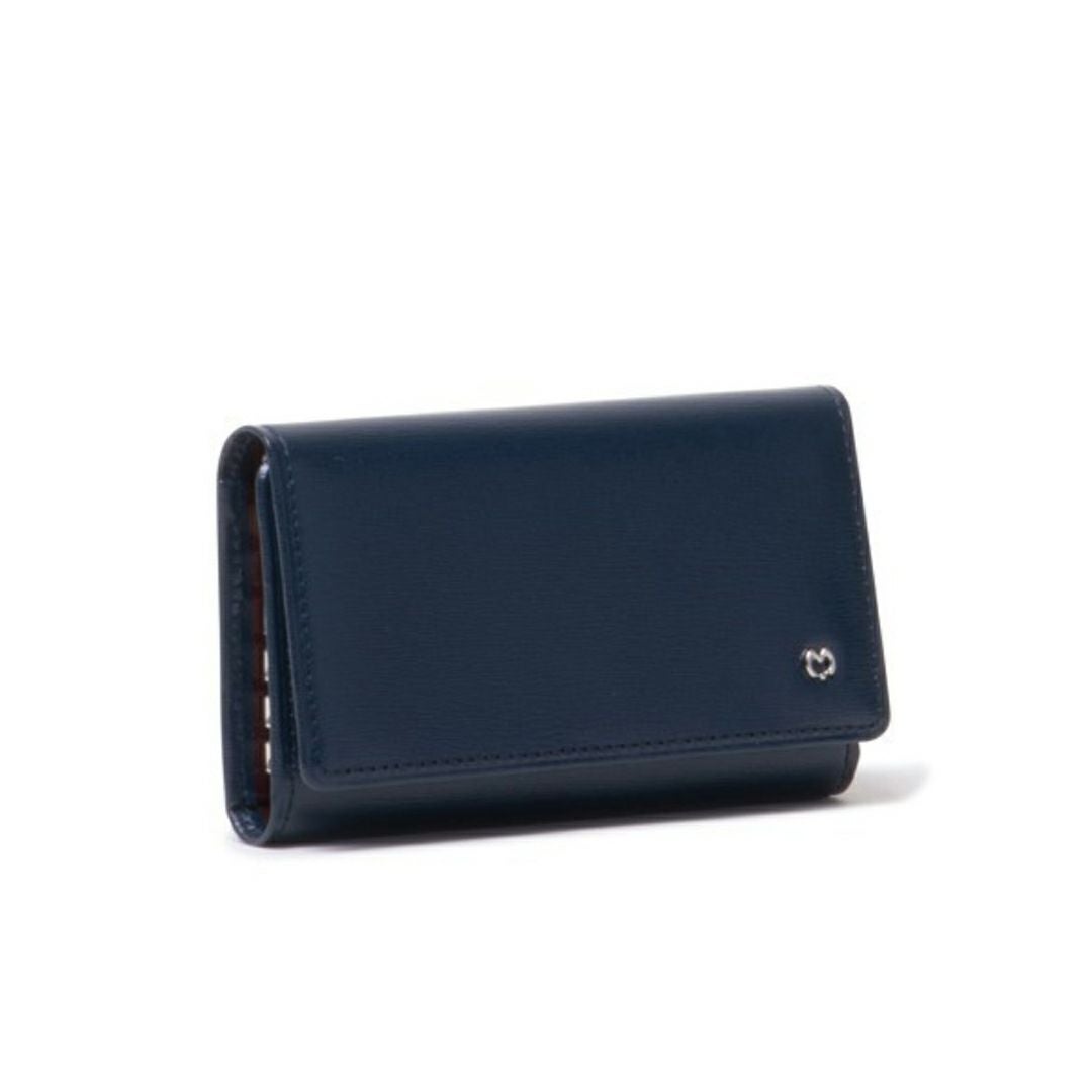 mila schon falterona(ファルテローナ) キーケース ネイビー