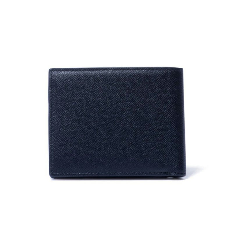 LANVIN COLLECTION couleur du vin 小銭入れ付き二つ折り財布 ブラック