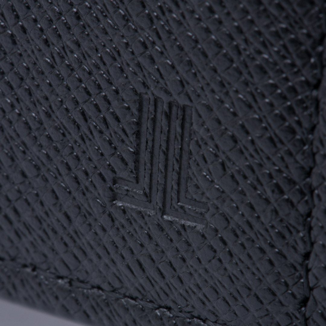 LANVIN COLLECTION couleur du vin 小銭入れ付き二つ折り財布 ブラック