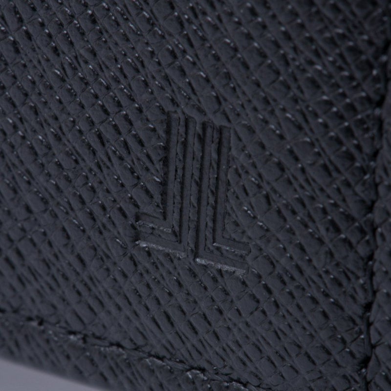 LANVIN COLLECTION couleur du vin 小銭入れ付き二つ折り財布 ブラック