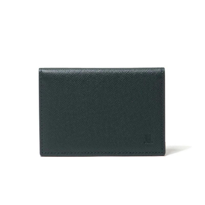 LANVIN COLLECTION couleur du vin パスケース グリーン