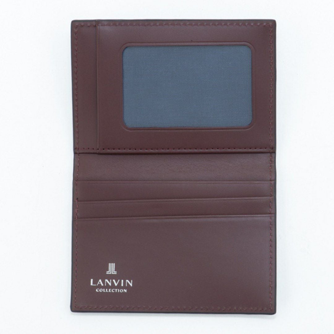 LANVIN COLLECTION couleur du vin パスケース ブルー