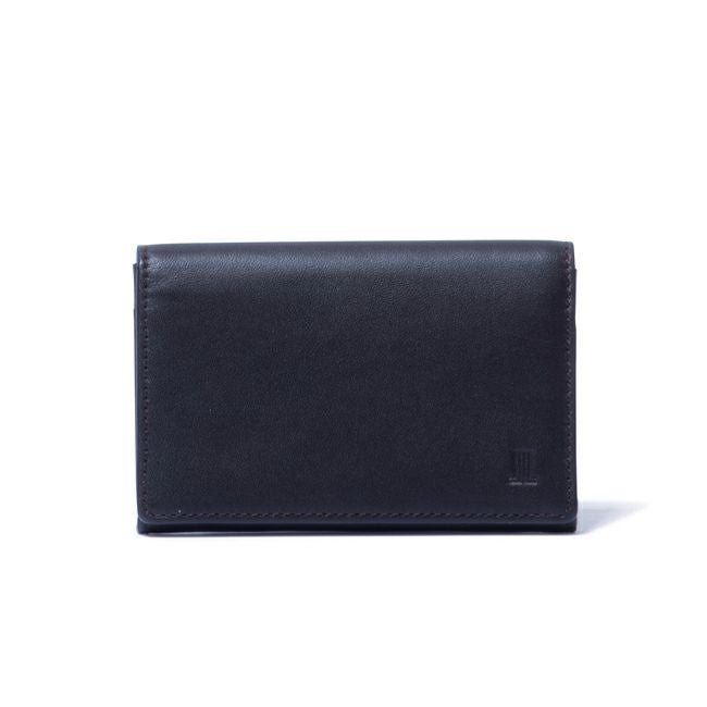 LANVIN COLLECTION EMBOSS COMBINATION 名刺入れ チョコ