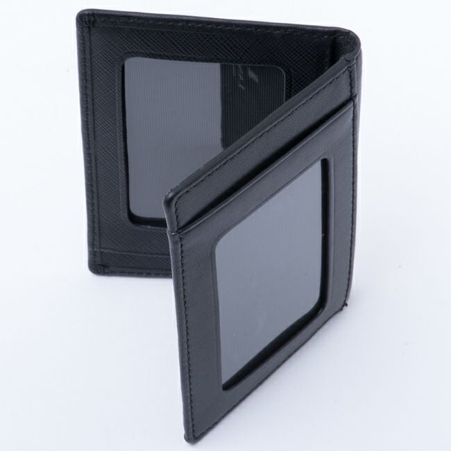 LANVIN COLLECTION EMBOSS COMBINATION パスケース ブラック