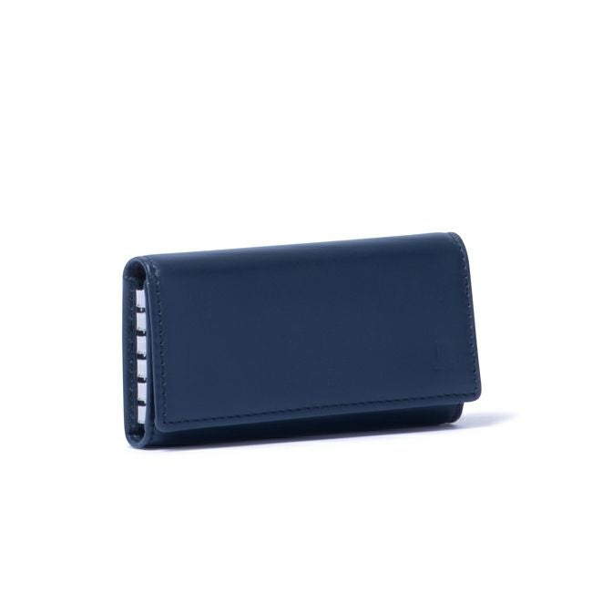 LANVIN COLLECTION EMBOSS COMBINATION キーケース ネイビー