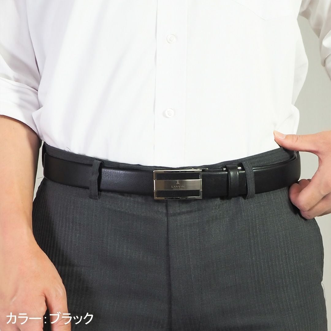 LANVIN COLLECTION スムースレザー無双ベルト 商品｜THE BAGMANIA