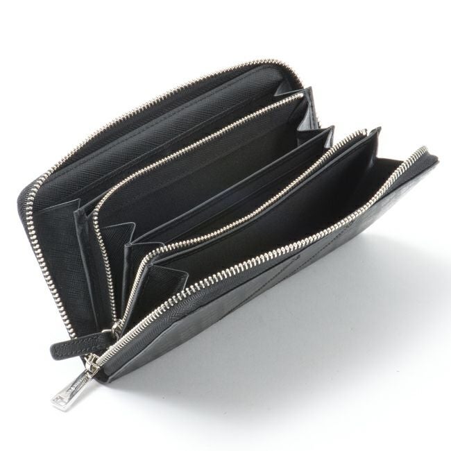 PATRICK COX ニューキングス ラウンドファスナー長財布 ブラック