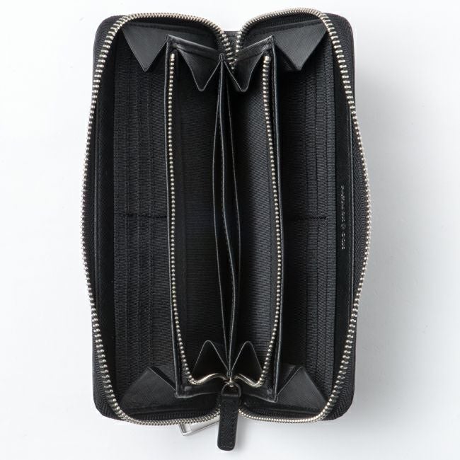 PATRICK COX ニューキングス ラウンドファスナー長財布 ブラック