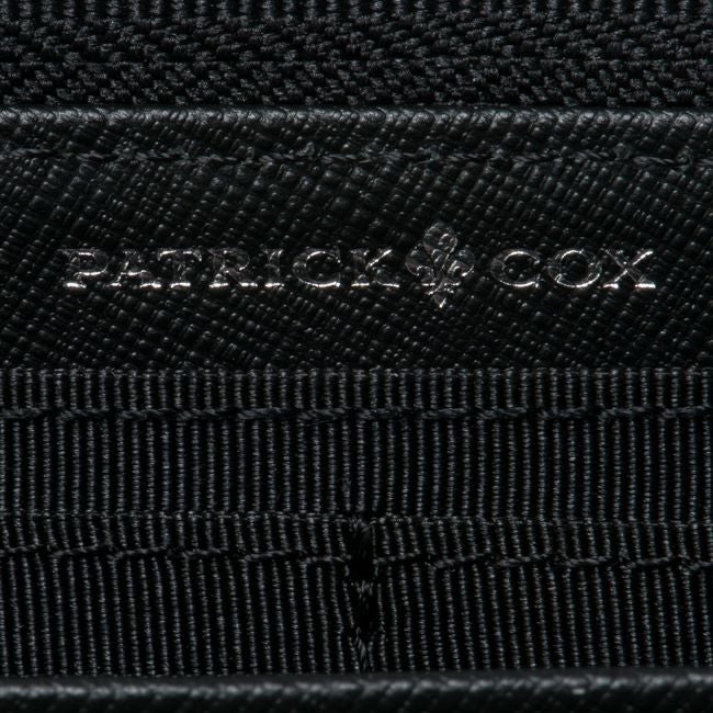 PATRICK COX ニューキングス ラウンドファスナー長財布 ブラック