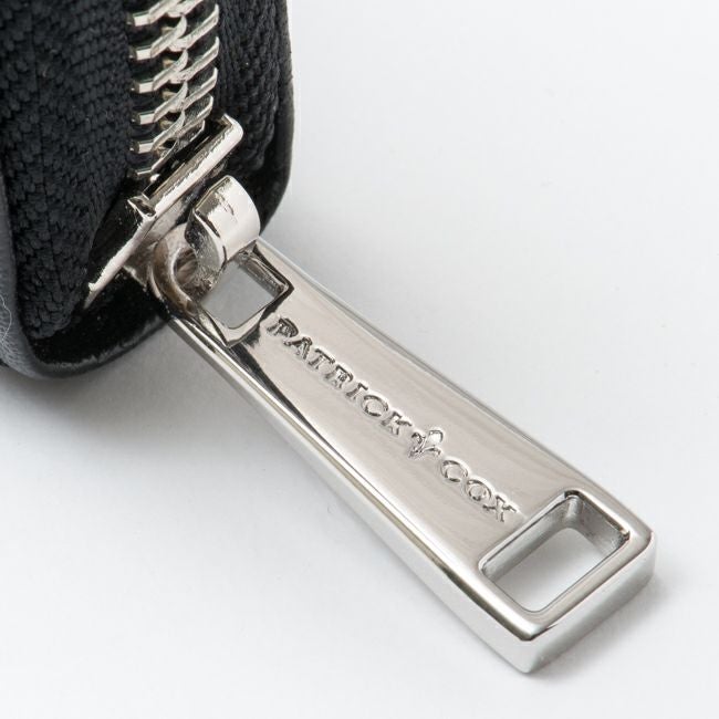 PATRICK COX ニューキングス ラウンドファスナー長財布 ブラック