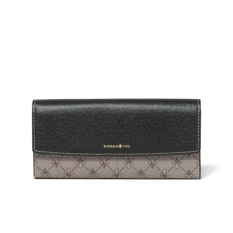 【GINGER掲載】PATRICK COX リッチ 長財布 ブラックB