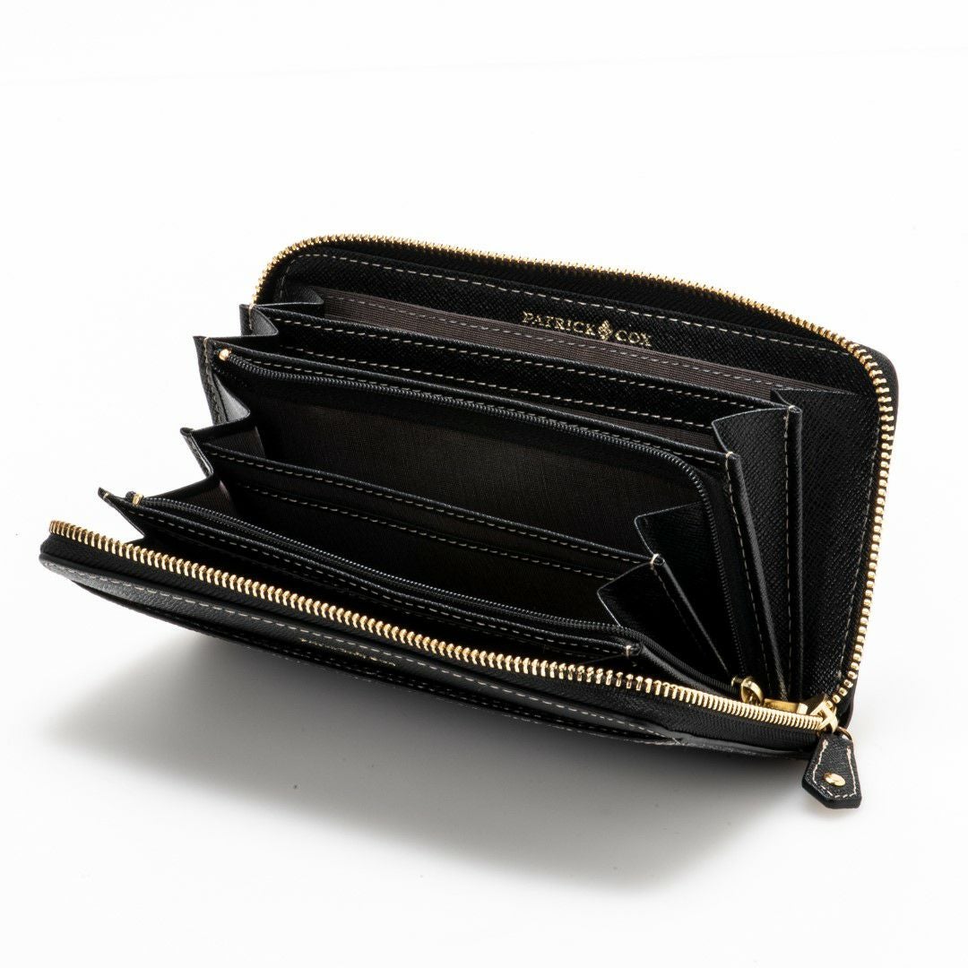 PATRICK COX リッチ ラウンドファスナー長財布 商品｜THE BAGMANIA