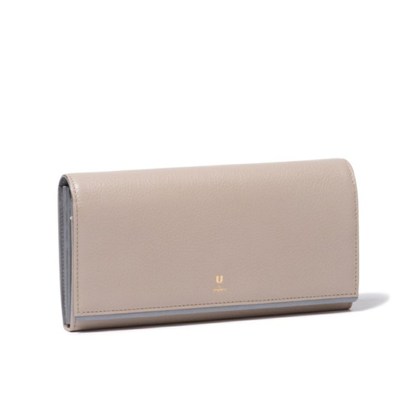 U by ungaro ソフィア ダブルファスナー長財布 アイボリー