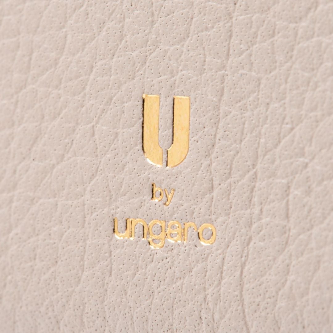  U by ungaro ソフィア ダブルファスナー長財布 アイボリー