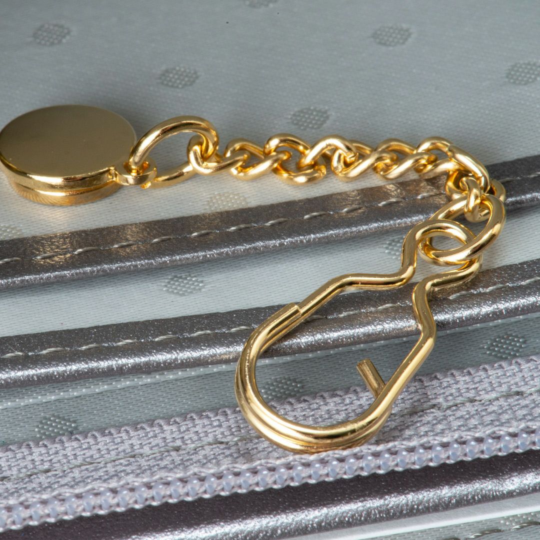  U by ungaro ソフィア ダブルファスナー長財布 アイボリー