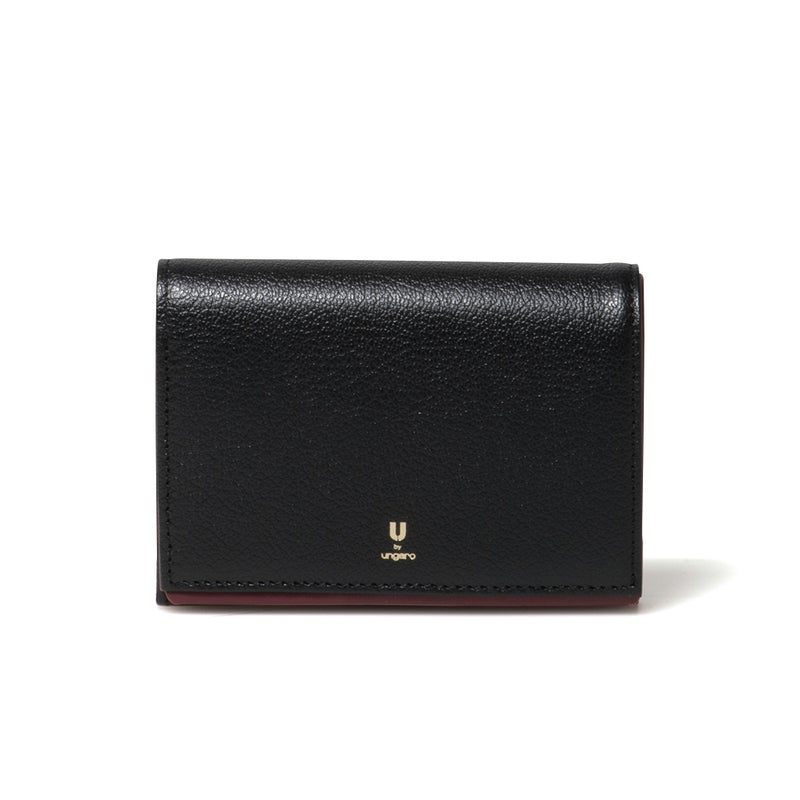 U by ungaro ソフィア L字ファスナー折り財布 ブラック