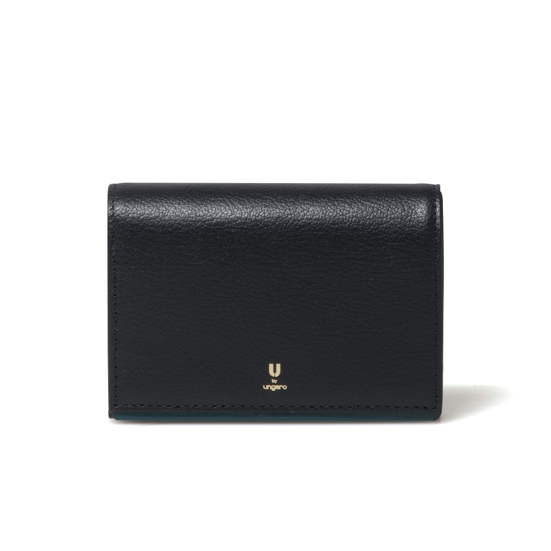 U by ungaro ソフィア L字ファスナー折り財布 ネイビー