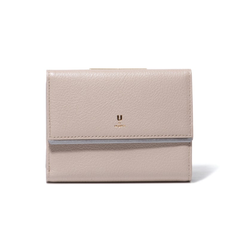  U by ungaro ソフィア 口金折り財布 アイボリー
