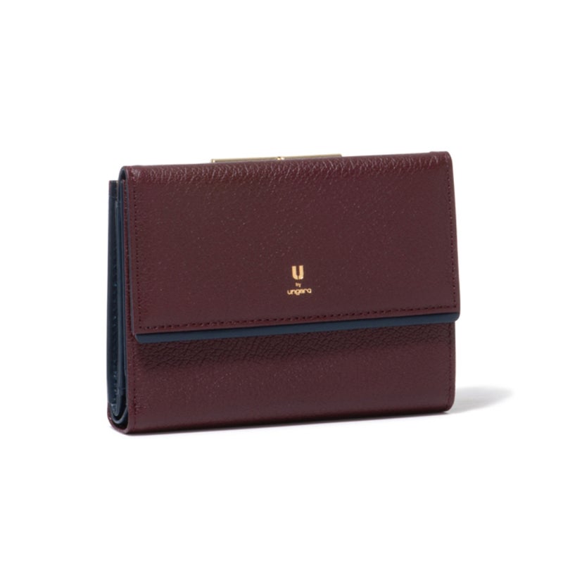  U by ungaro ソフィア 口金折り財布 ボルドー