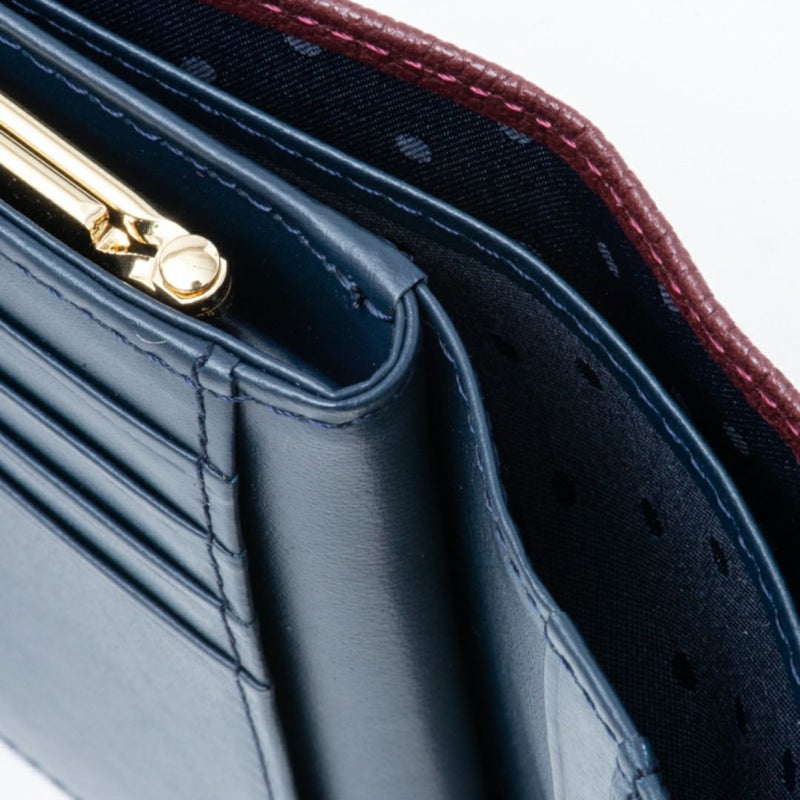  U by ungaro ソフィア 口金折り財布 ボルドー