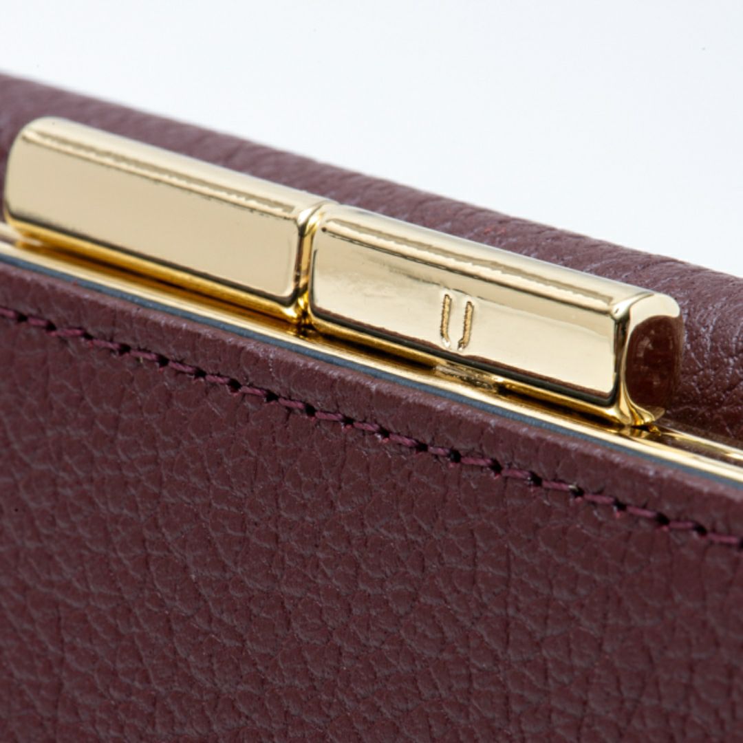  U by ungaro ソフィア 口金折り財布 ボルドー