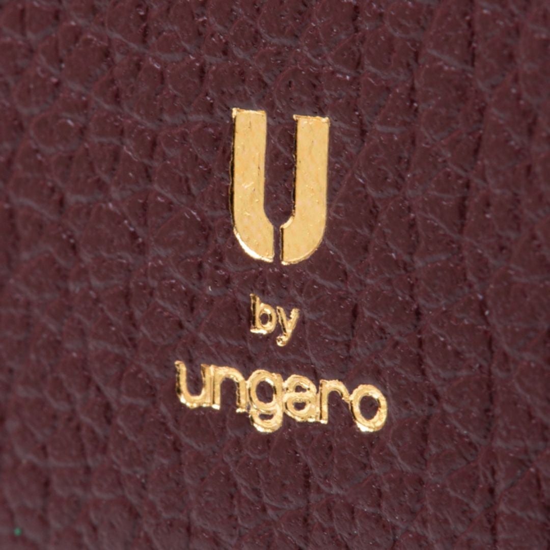 U by  ungaro  山羊×牛革　パイソン型押し　折り財布 U by ungaro 山羊×牛革 パイソン型押し 折り財布 ユーバイウンガロ