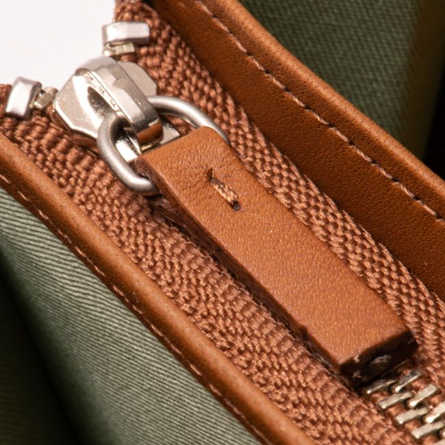 MARGARET HOWELL idea ベンジャミン ラウンドファスナー長財布 ブルー