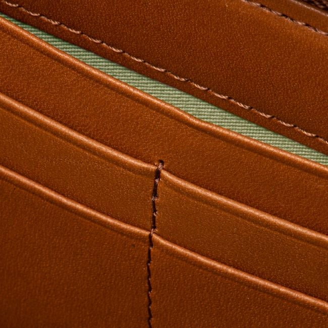 MARGARET HOWELL idea ベンジャミン ラウンドファスナー長財布 ブルー