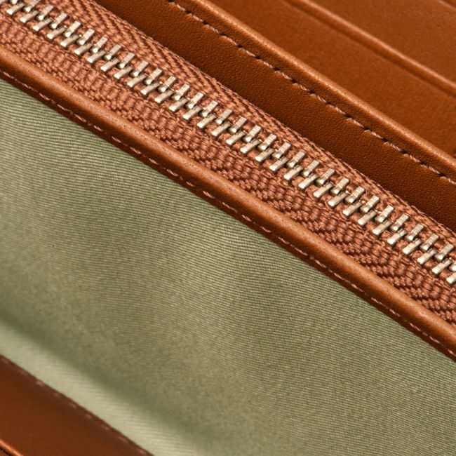 MARGARET HOWELL idea ベンジャミン ラウンドファスナー長財布 ブルー